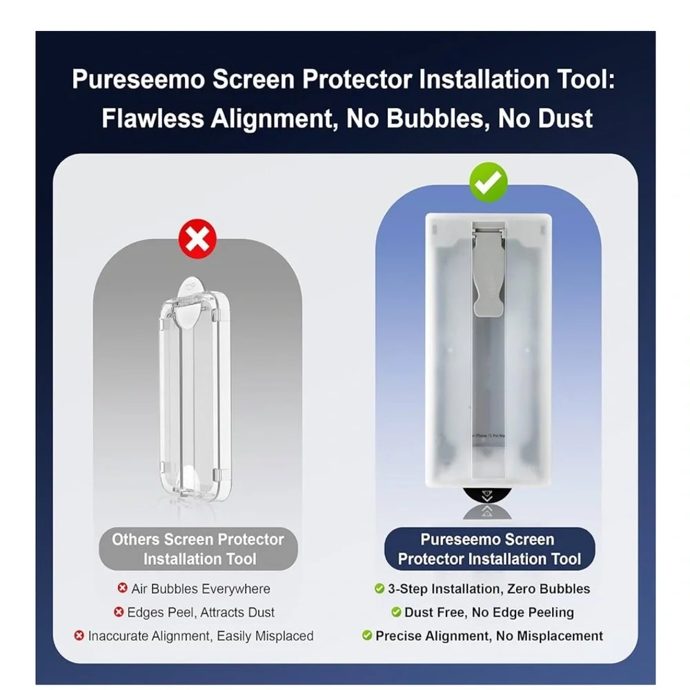 IPhone 16 Pro Max- Silver Full-Coverage Screen Protector